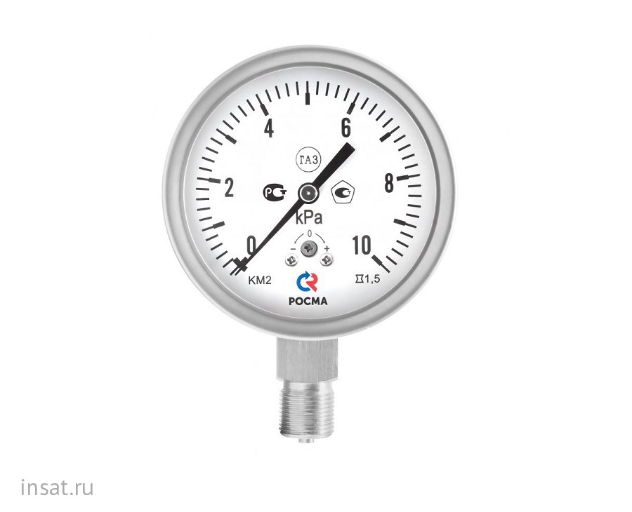 Манометр КМ-32 Кс* IP65 РОСМА - цена, описание, характеристики - ИнСАТ